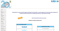 Desktop Screenshot of empleojoven.org